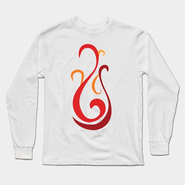 Brigids Gate Flame Long Sleeve T-Shirt by Brigids Gate Press